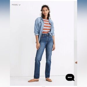 Madewell Perfect Vintage Full Length Jeans